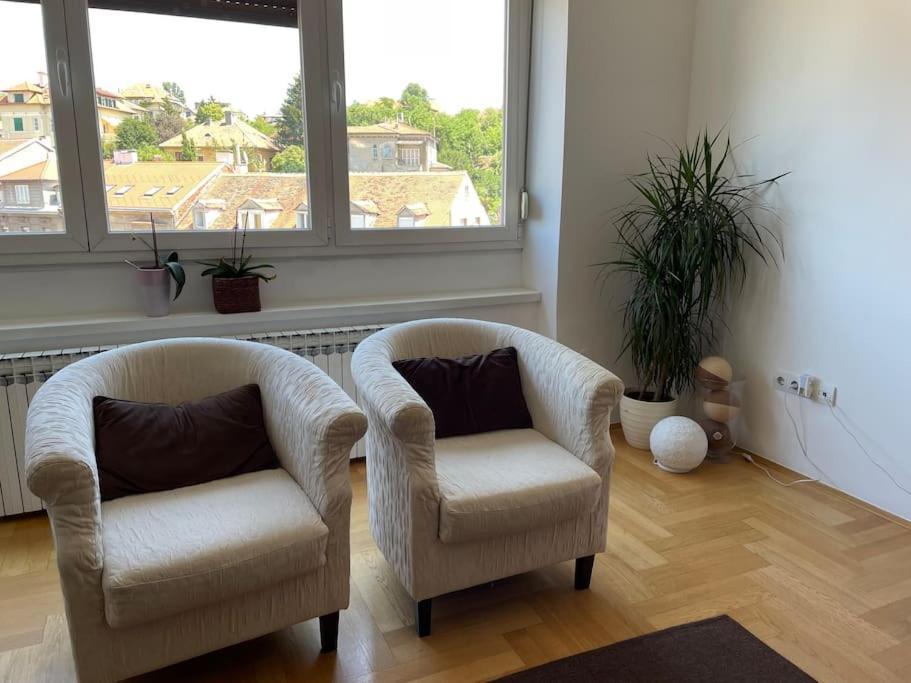 Spacious 3Br/2Bt Apartment With A/C In City Center Загреб Экстерьер фото